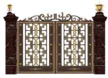 点击查看详细信息<br>标题：铝艺大门 阅读次数：1152
